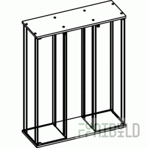 Octava 007 - Showcase without shelves and supports