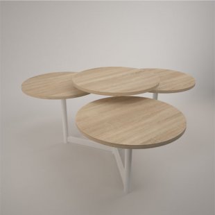 Two-tier demonstration table (chipboard)