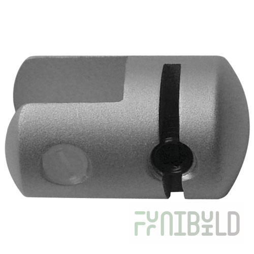 IN1-09_d18 - One-sided vertical panel grip; channel 10mm - cable d-2mm