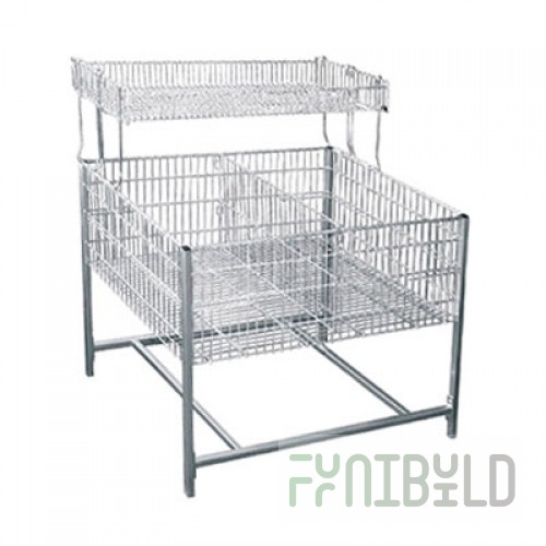 0888 SDR - Sales table (storage) with adjustable bottom