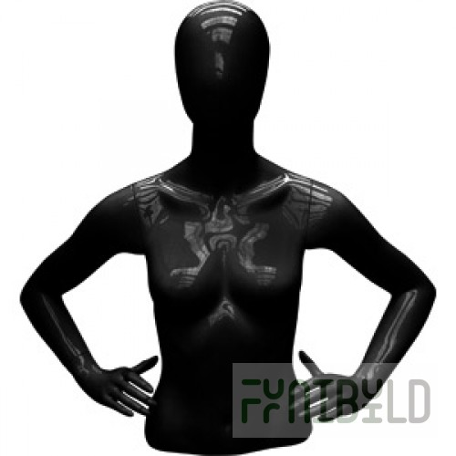 C-23-02G - Female torso BASIC (with head), shortened