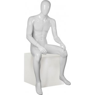 Glance 10 \ Mannequin male, seated
