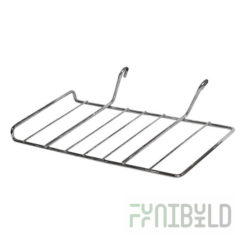 NO 103 R - Shoe bracket for a retail grid (mesh)