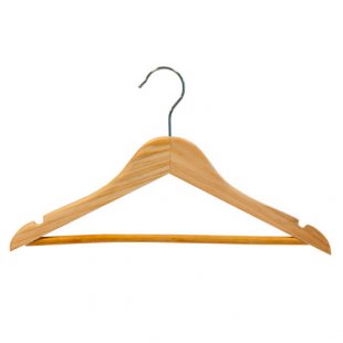 P-66B \ Wooden hangers for children's clothes (with crossbar)