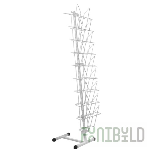K010 LB-SM - Wide advertising stand "Office"
