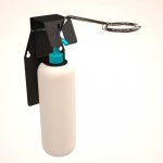 DAN-2 / Wall-mounted elbow antiseptic holder