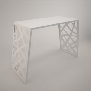 Metal demonstration table Grass