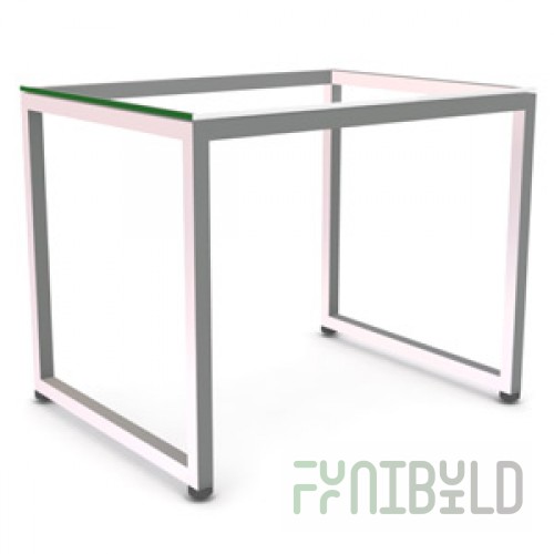 NK 501.MGL - Table with matte shelf L650