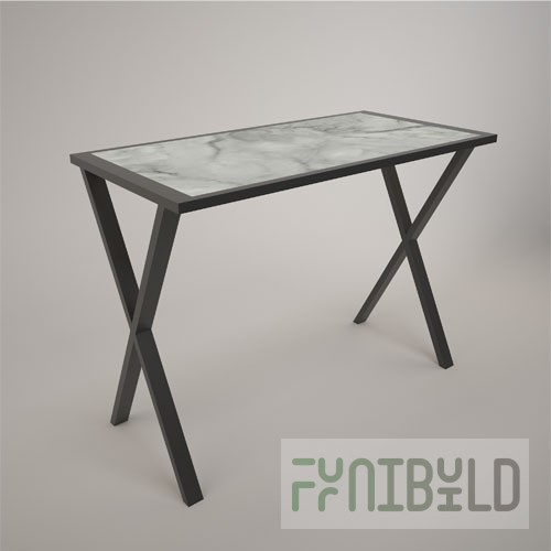 Demonstration table (MDF under PVC film)