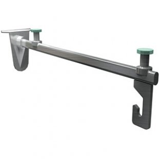 ASP 309 \ Rod and glass shelf holder