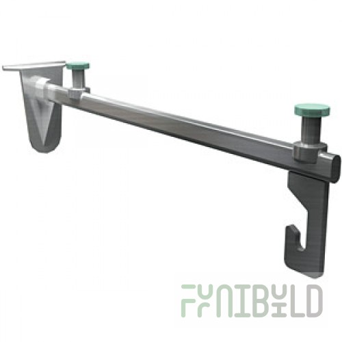 ASP 309 - Rod and glass shelf holder