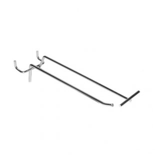 S 342-T \ Hook with price tag holder for perforation