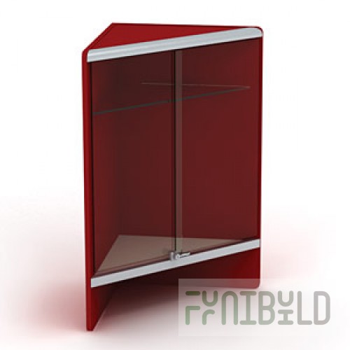 Counter with doors, corner, external