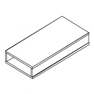 ST 011.014 \ Frieze with double-sided illumination of advertising panels and goods