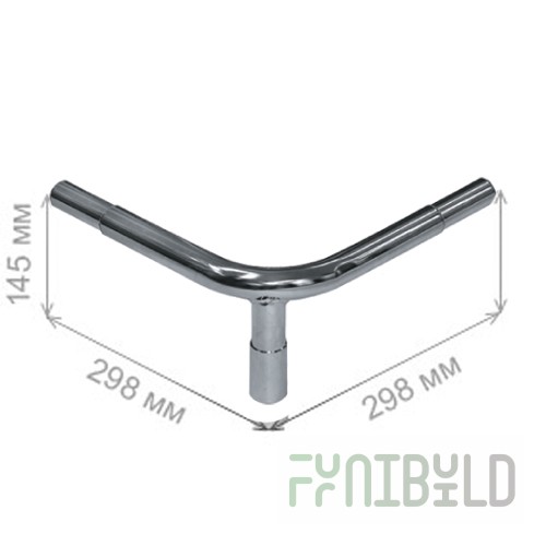 GD 1200 - Trolley Guard - Corner Post