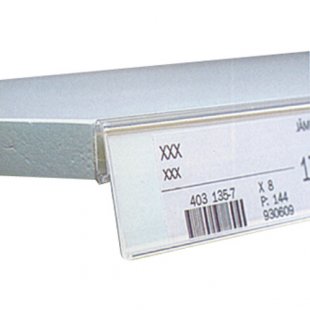 DBR 339-WH-1000 \ Universal self-adhesive price tag holder