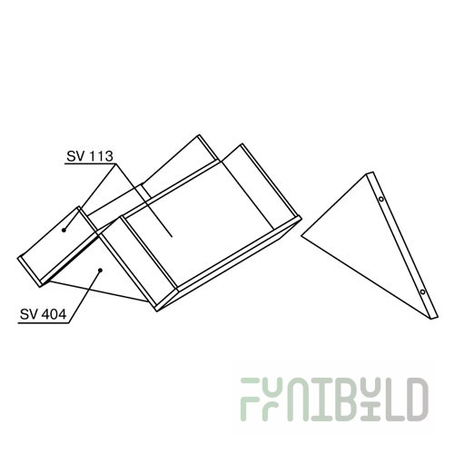 Support for stand (pair)