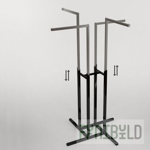 OMV-007.P.NS - Adjustable 4-arm hanger