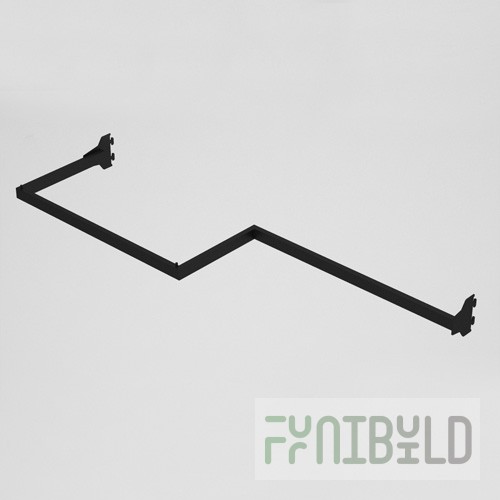 GLPR 37 - Rod 2 sections from rectangular pipe 30x15, L-1200mm