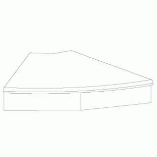 ELG.03.02.DSP \ External corner podium 45