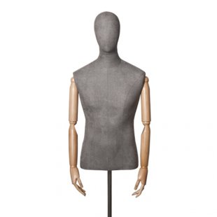 Originals 01 \ Torso Mannequin with Wooden Arms, Male