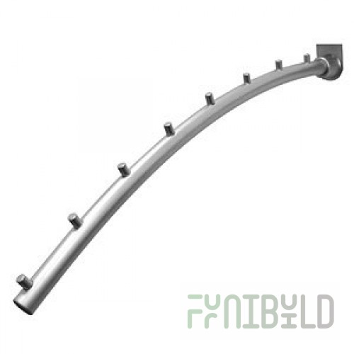 MG65-06 - Curved bracket L-300mm