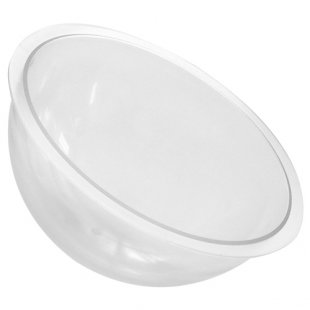 163 HS \ Plastic inclined bowl with a hole for mounting to a stand