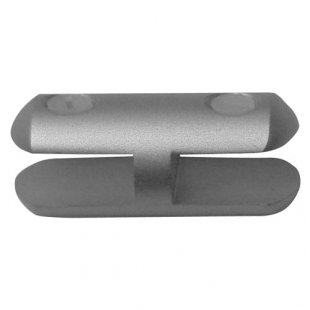 IN-37 \ Vertical panel grip double-sided channel 7mm. For connecting two panels in one plane