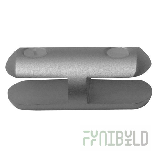 IN-37 - Vertical panel grip double-sided channel 7mm. For connecting two panels in one plane