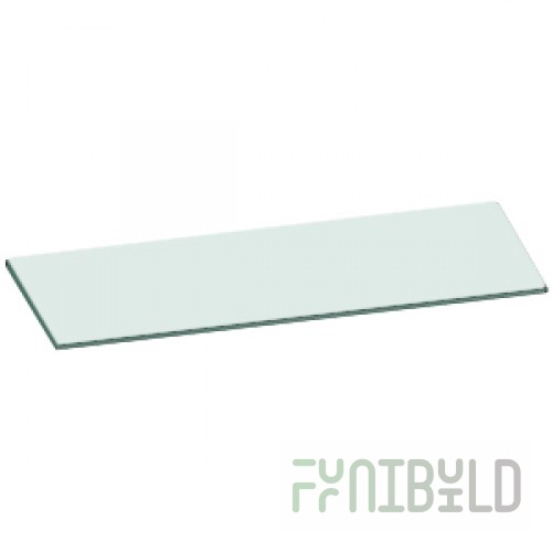 Glass shelf