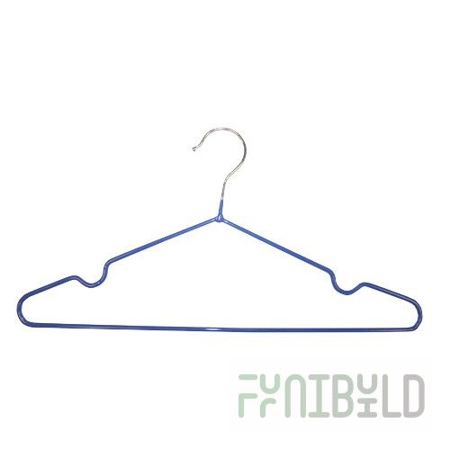 CN 029-40 - Metal clothes hangers (rubber coated)