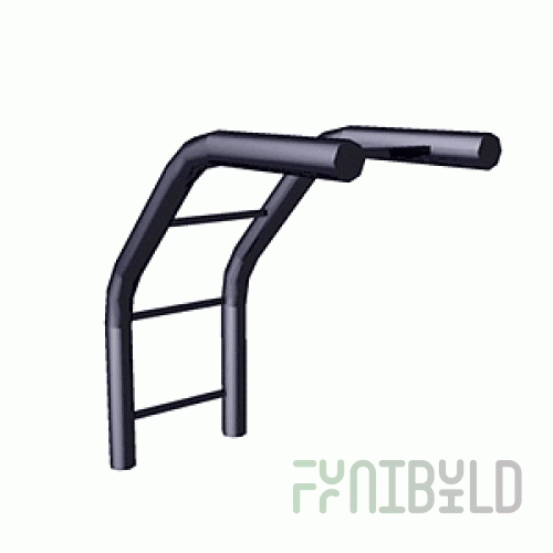 TS-5 - Angle of 2 pipes horizontal