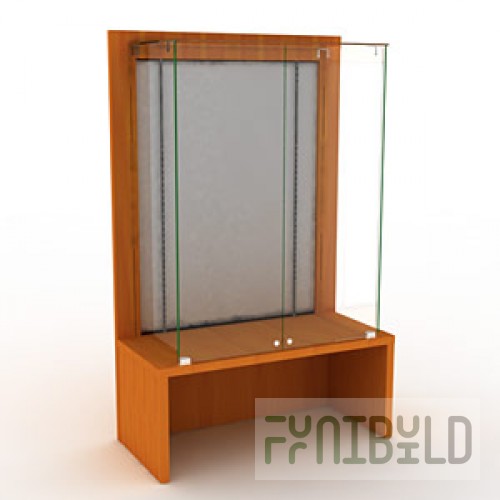 OVG120-H160-VNF - Closed showcase with NeoFix racks