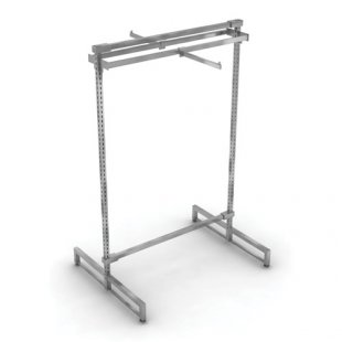 Hanger with perforated stand