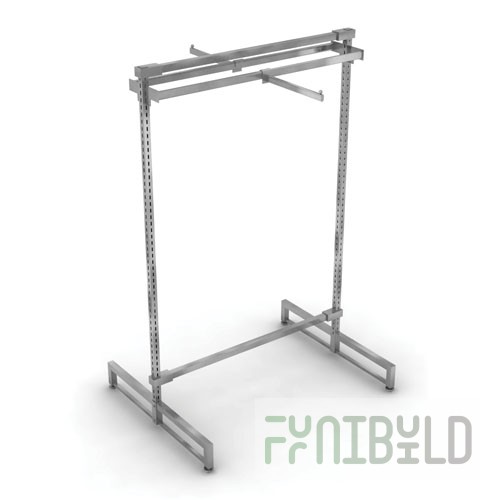 Hanger with perforated stand