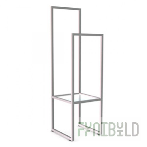 NK 202.GL - Two-tier hanger L-450mm transparent glass