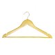 Wooden hangers and clothes hangers