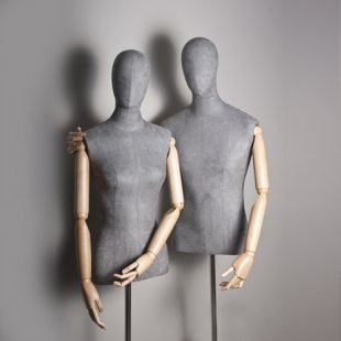 Originals 02 \ Torso Mannequin with Wooden Arms, Female