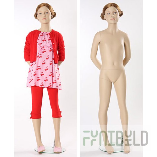 Young 07 - Child mannequin, flesh-colored, 8 years old