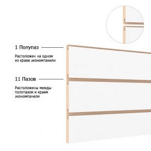 E 2412 \ Econompanel horizontal (on request)