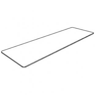Frosted glass shelf 700x448x8