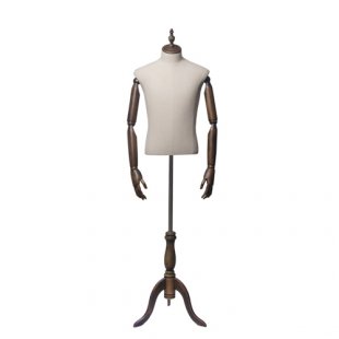 Originals 03 \ Torso Mannequin with Wooden Arms, Male