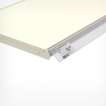NO 339-WH-1250 - Self-adhesive shelf price tag holder