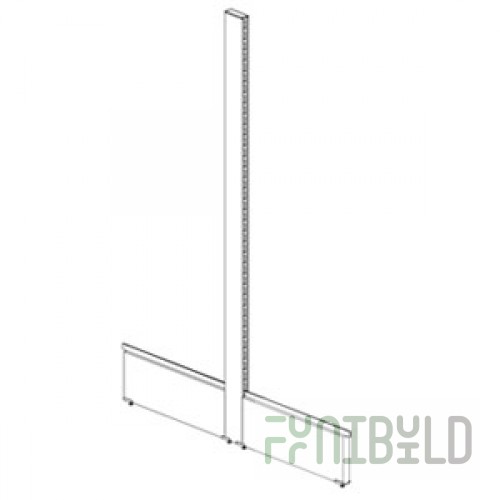 Gondola stand double-sided with leg