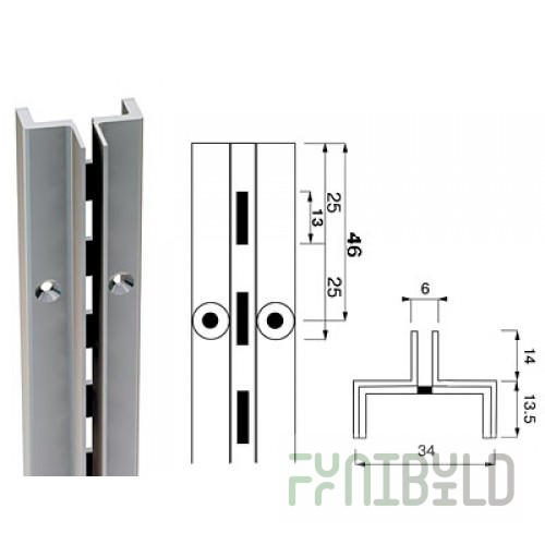 Channel NSI-1 - Perforated rack