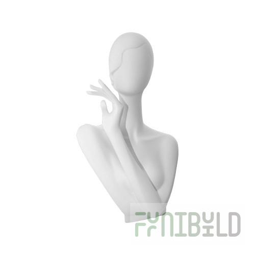 Head RETRO 01F-01M - Bust female