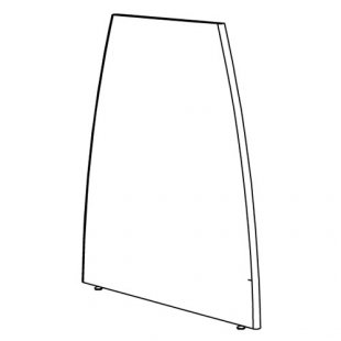 Low gondola side panel, center