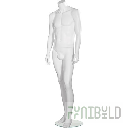 Smart (headless) Pose 09-01M - Male mannequin, sculptural (headless)