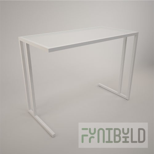 Demonstration table (Frosted glass)