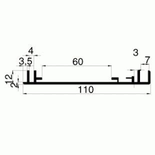 M.R.P.01.04 \ Profile for light boxes